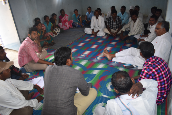 Committee meeting for Gattepally Watershed - Adilabad